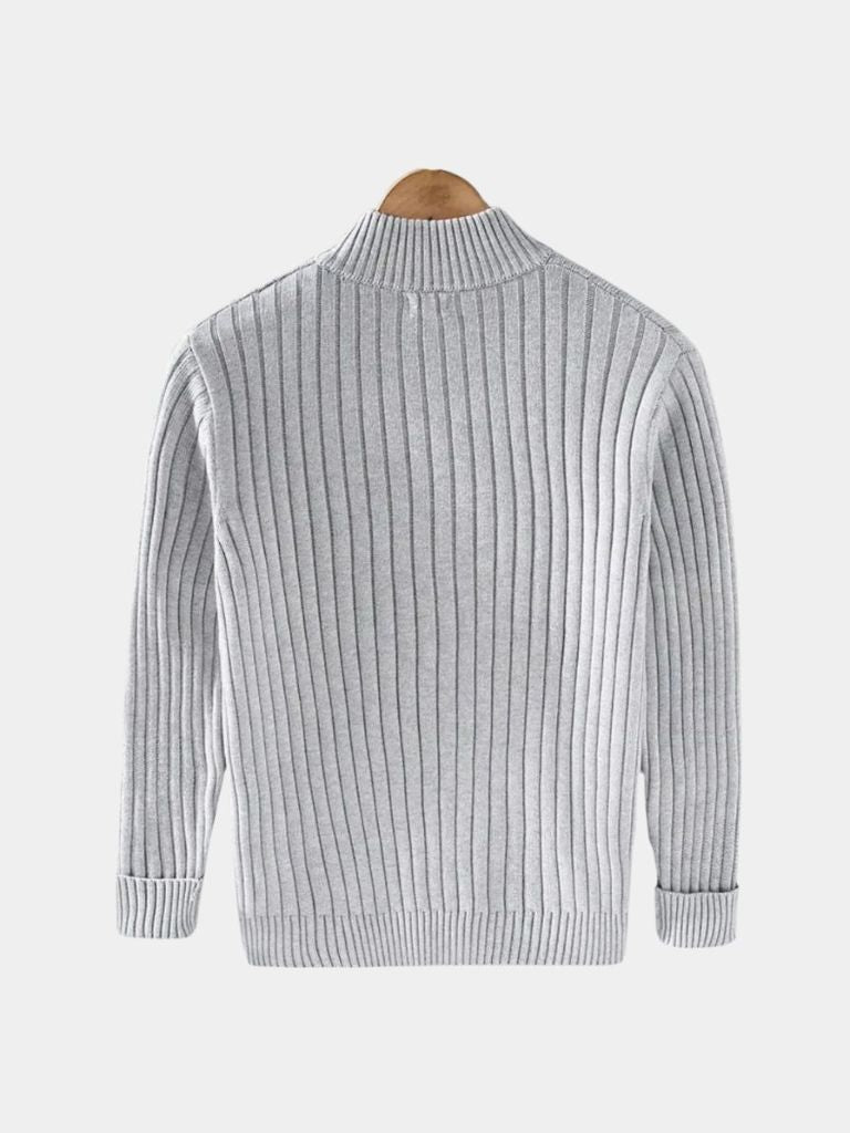 STANISLAS | Veste en maille premium — coupe taillée et finitions raffinées