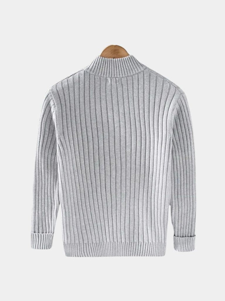 STANISLAS | Veste en maille premium — coupe taillée et finitions raffinées