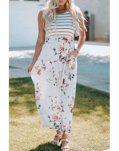 ROBE LONGUE A MANCHES