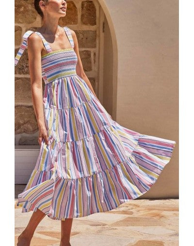 ROBE LONGUE A MANCHES