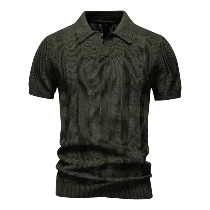 POLO EN MAILLE ÉLEVÉE