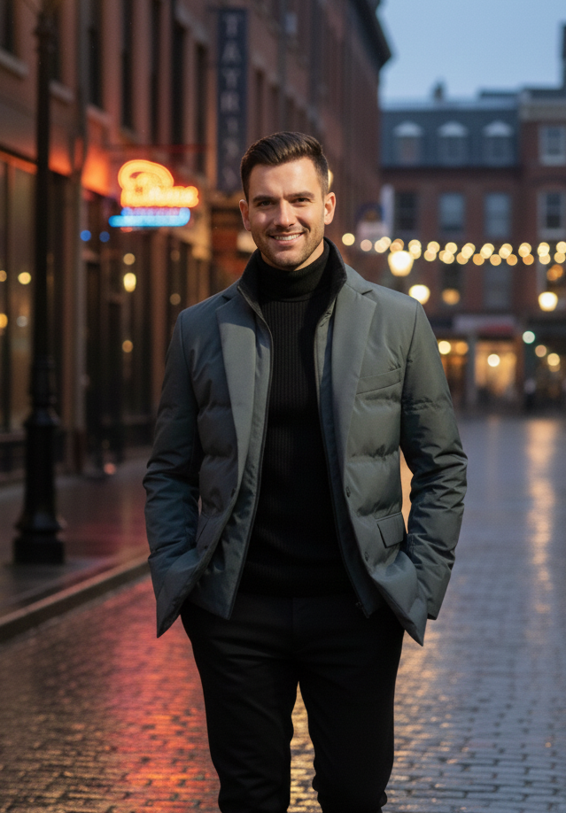 DOUDOUNE URBAINE POUR HOMME