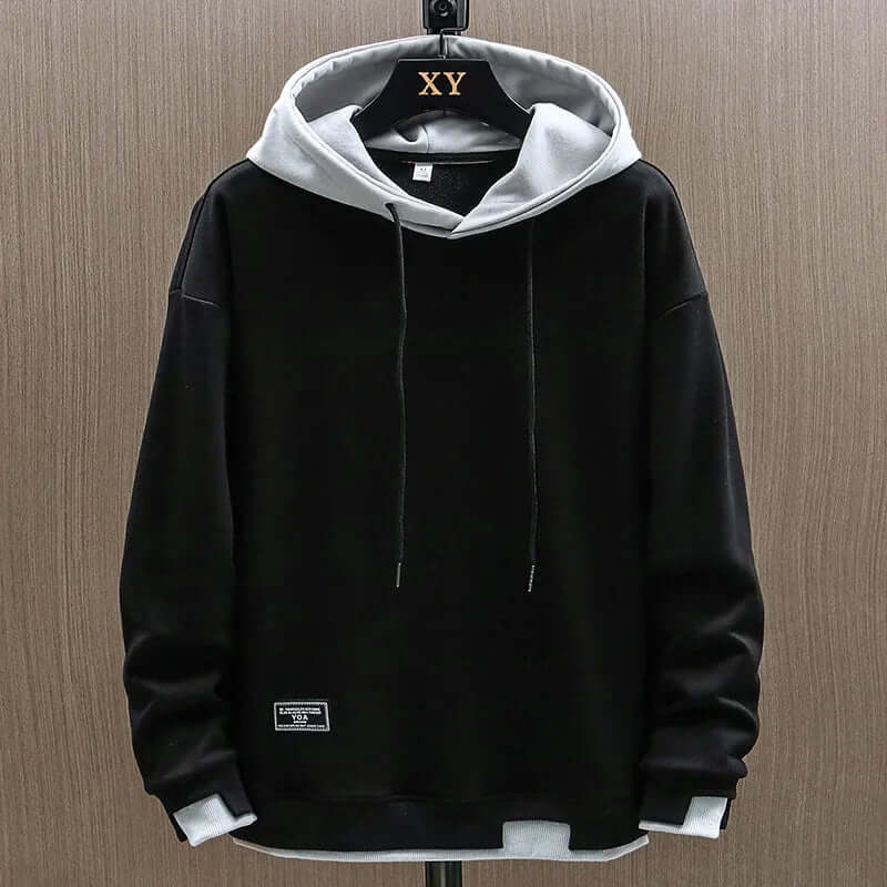 SWEAT À CAPUCHE BICOLORE POUR HOMME