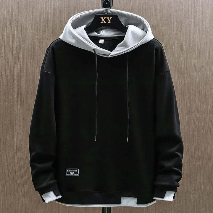 SWEAT À CAPUCHE BICOLORE POUR HOMME