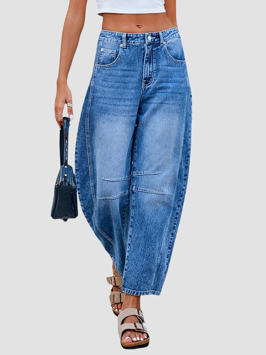 BÉATRICE | Jean Évasé Coupe Mid-Rise
