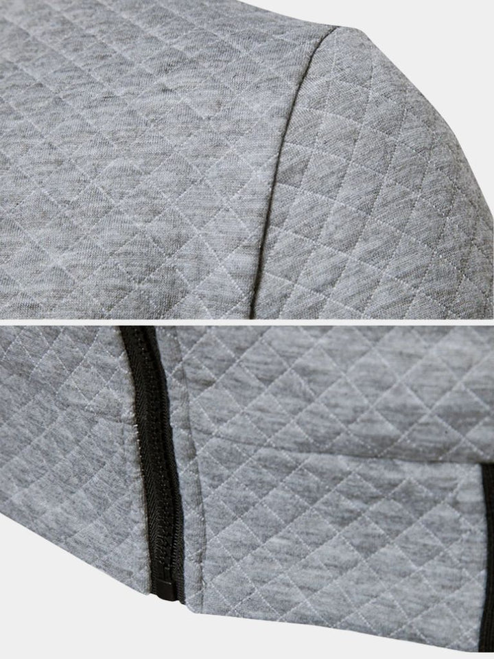 PAUL | Blouson aviateur en coton texturé — coupe casual structurée