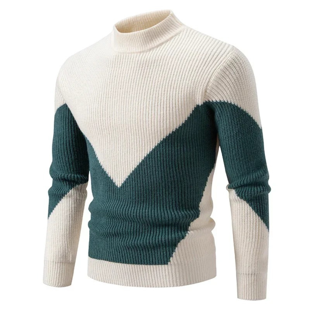 PULL COL ROND POUR HOMME