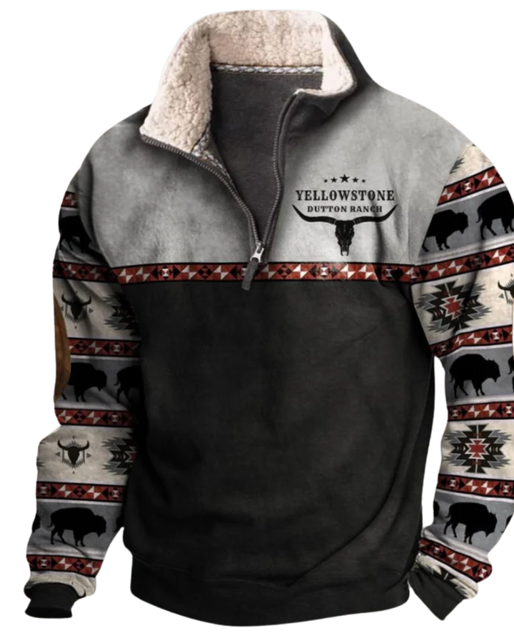 Vintage Zip Sweater