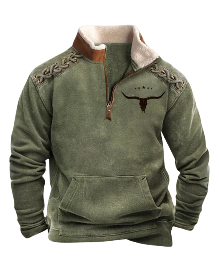 Vintage Zip Sweater