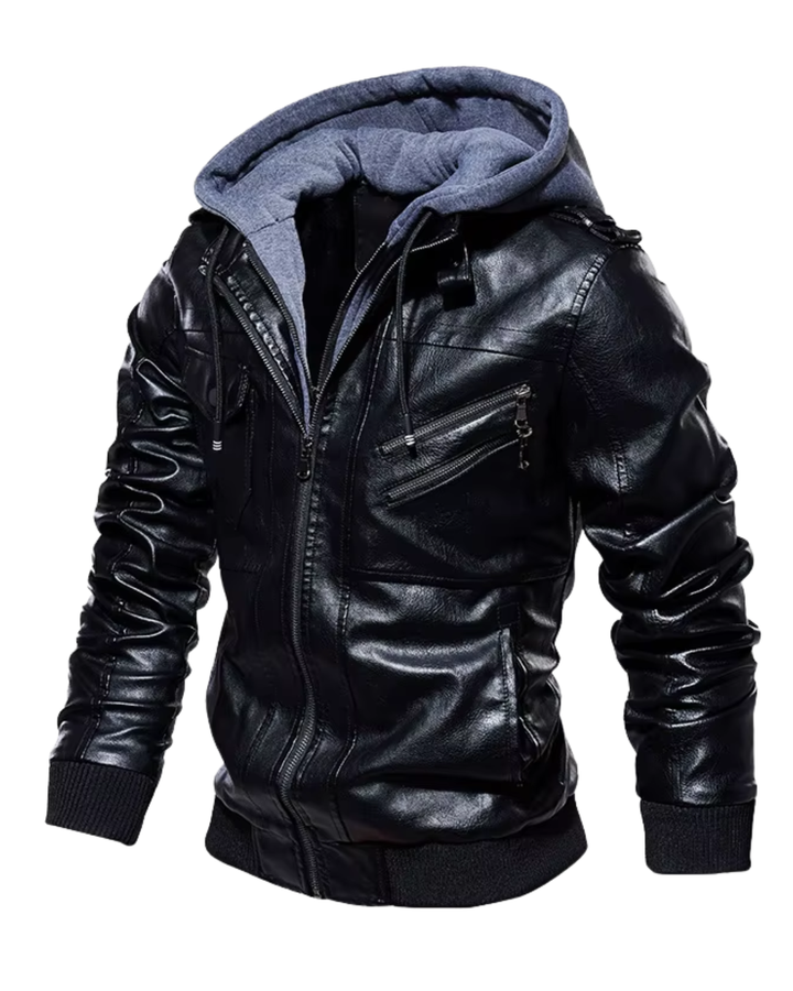 VESTE DE VILLE EN CUIR POUR HOMME