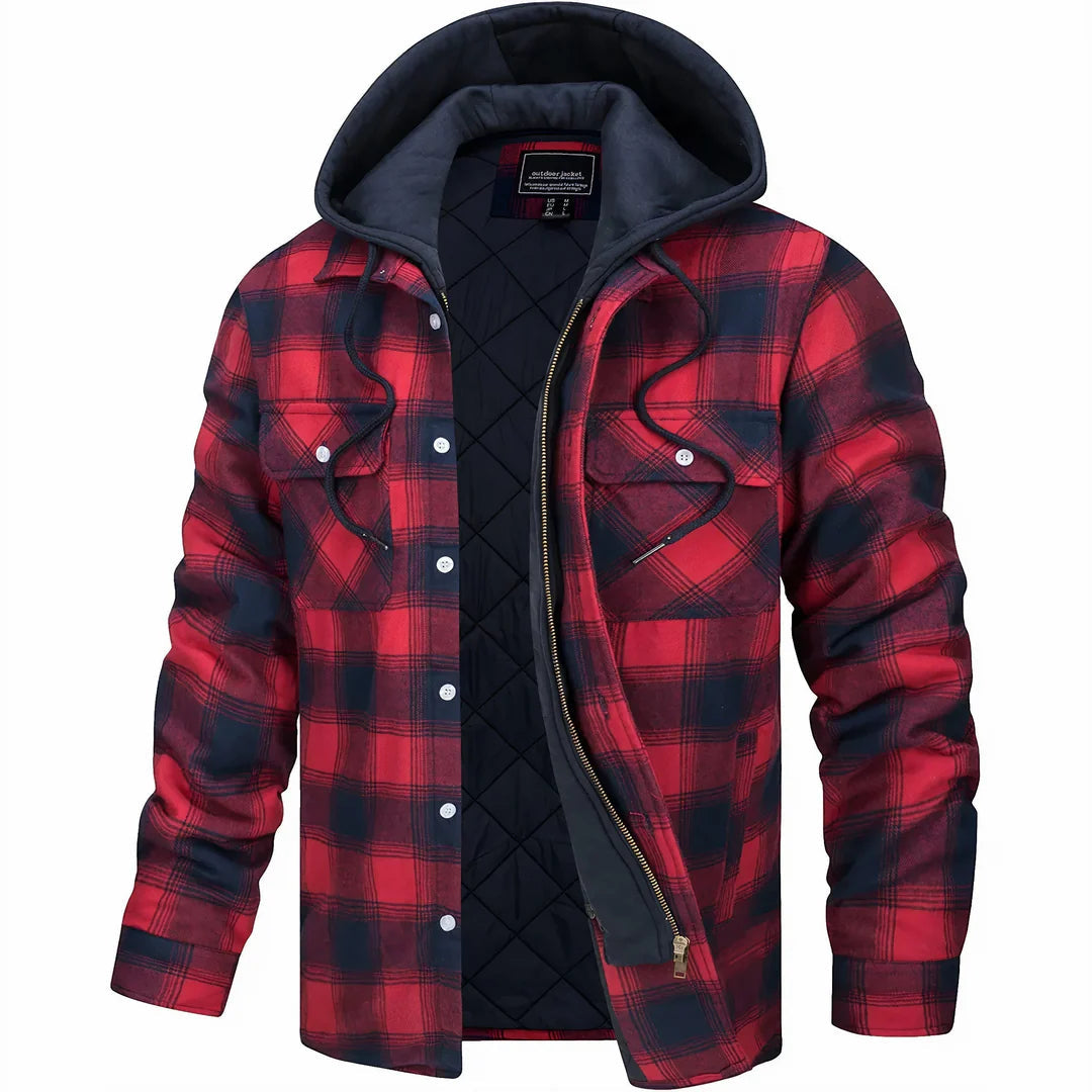 MANTEAU EN LAINE MÉLANGÉE POUR HOMME