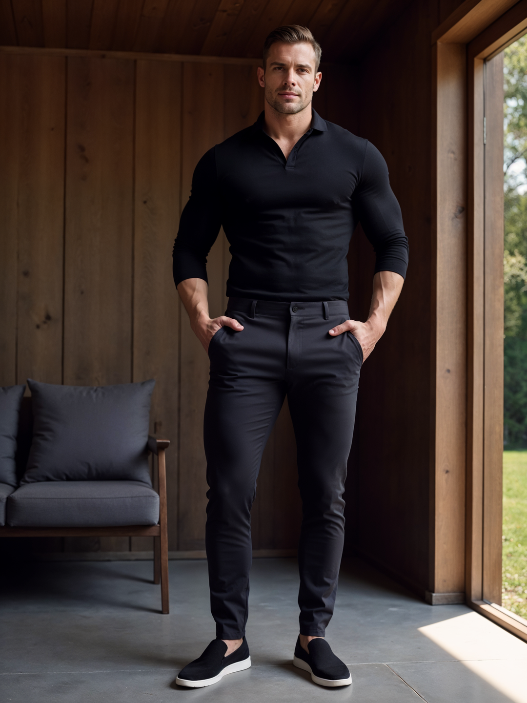 PANTALONS STRETCH POUR HOMMES