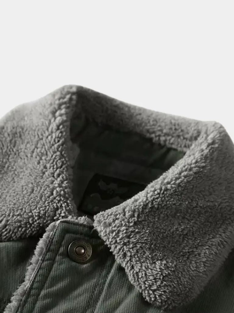 NICOLAS | Blouson aviateur vintage — esprit MA-1 et finition mate