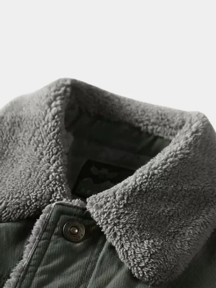 NICOLAS | Blouson aviateur vintage — esprit MA-1 et finition mate