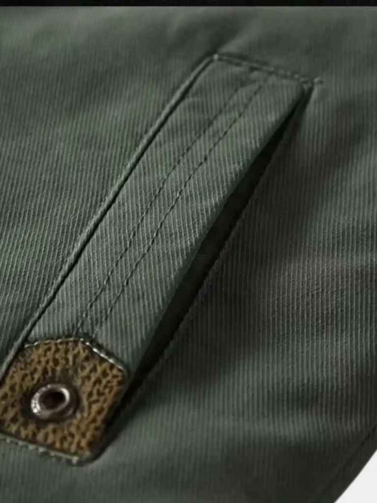 NICOLAS | Blouson aviateur vintage — esprit MA-1 et finition mate