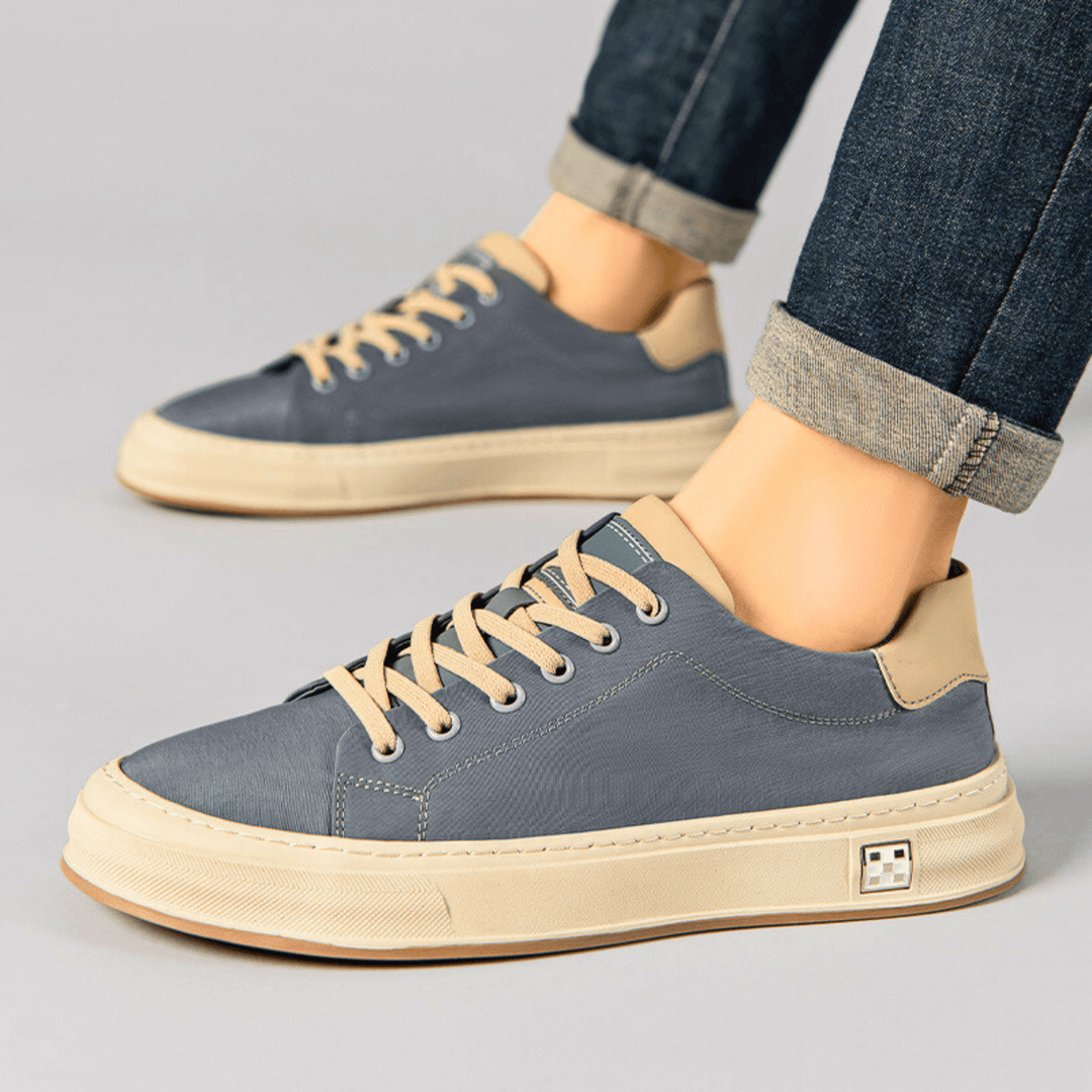 BASKETS CASUAL EN TOILE POUR HOMME