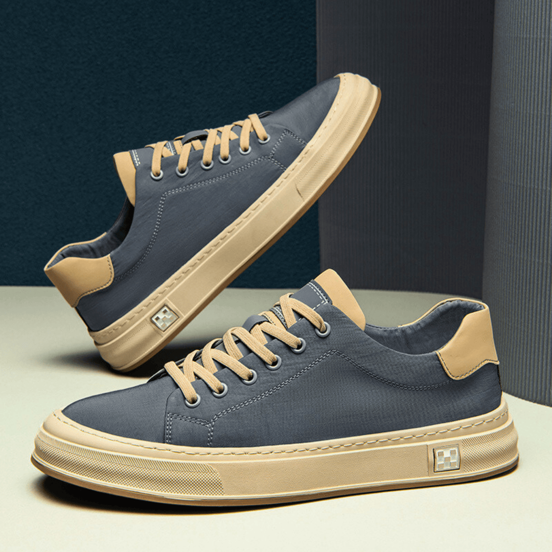 BASKETS CASUAL EN TOILE POUR HOMME