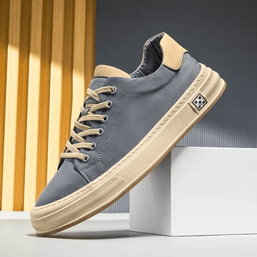 BASKETS CASUAL EN TOILE POUR HOMME