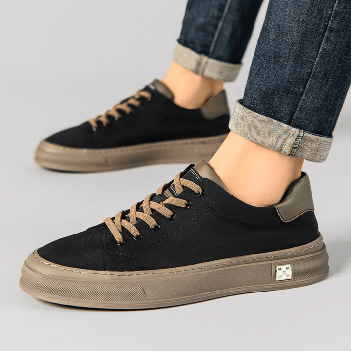 BASKETS CASUAL EN TOILE POUR HOMME