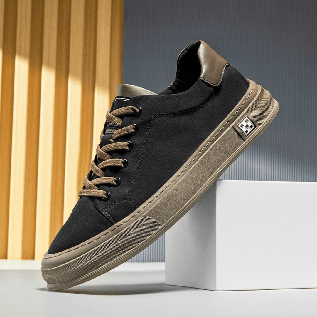BASKETS CASUAL EN TOILE POUR HOMME