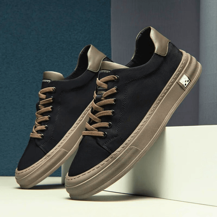 BASKETS CASUAL EN TOILE POUR HOMME