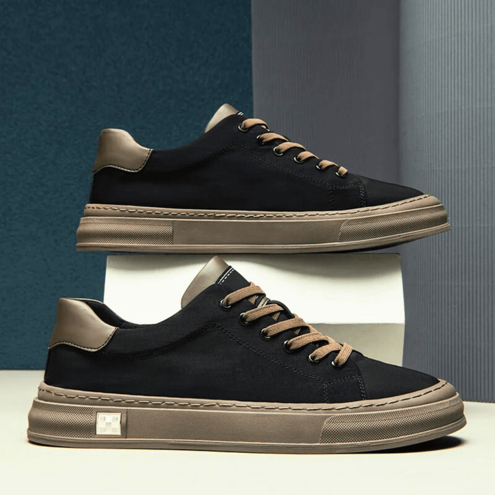 BASKETS CASUAL EN TOILE POUR HOMME