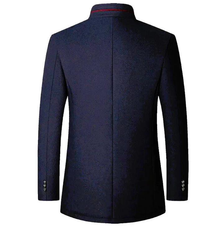 MANTEAU EN MÉLANGE DE LAINE POUR HOMME